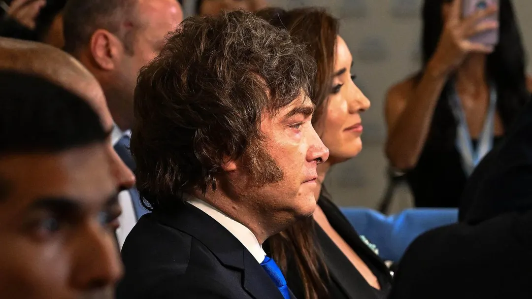 Javier Milei y Victoria Villarruel en la apertura de sesiones ordinarias 2026.