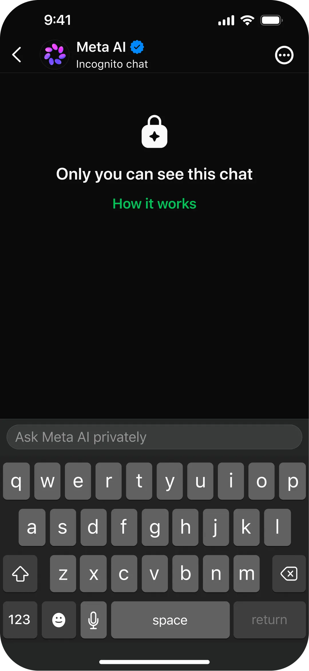 Meta garantiza chats privados con la IA.
