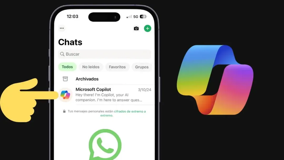 La inteligencia artificial de Microsoft ya puede usarse directamente desde la app de mensajería.