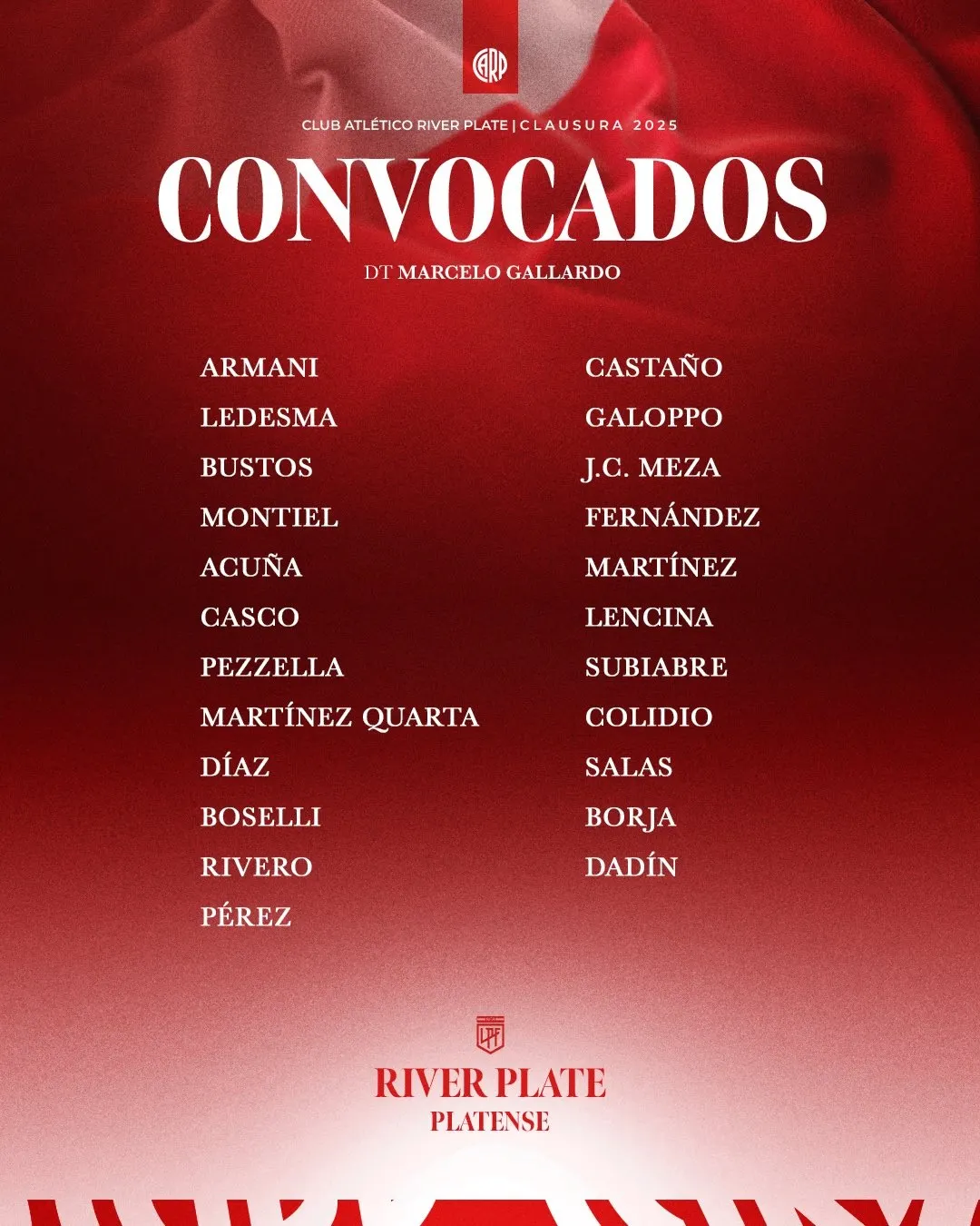 Milton Casco, Enzo Pérez, Nacho Fernández y 