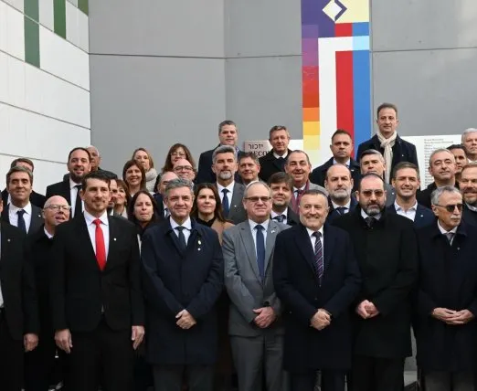 Jorge Macri se hizo presente en el acto realizado en la AMIA en el marco del Mes de la Memoria.