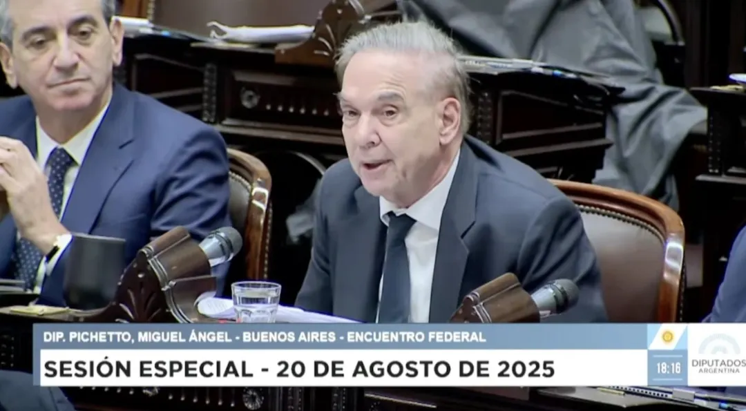 Miguel Ángel Pichetto insistió hoy contra la condena de Cristina Fernández de Kirchner y hasta sugirió la constitución de una Asamblea Legislativa para discutir el tema. 