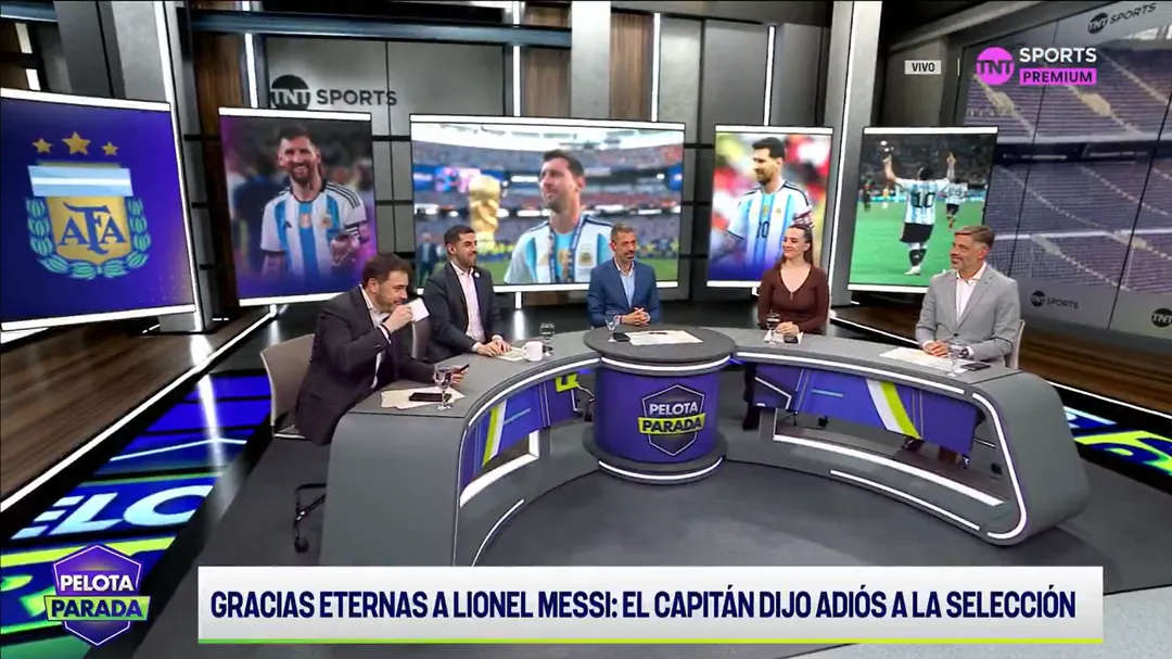 Pablo Giralt se enteró en vivo del anuncio de Lionel Messi.