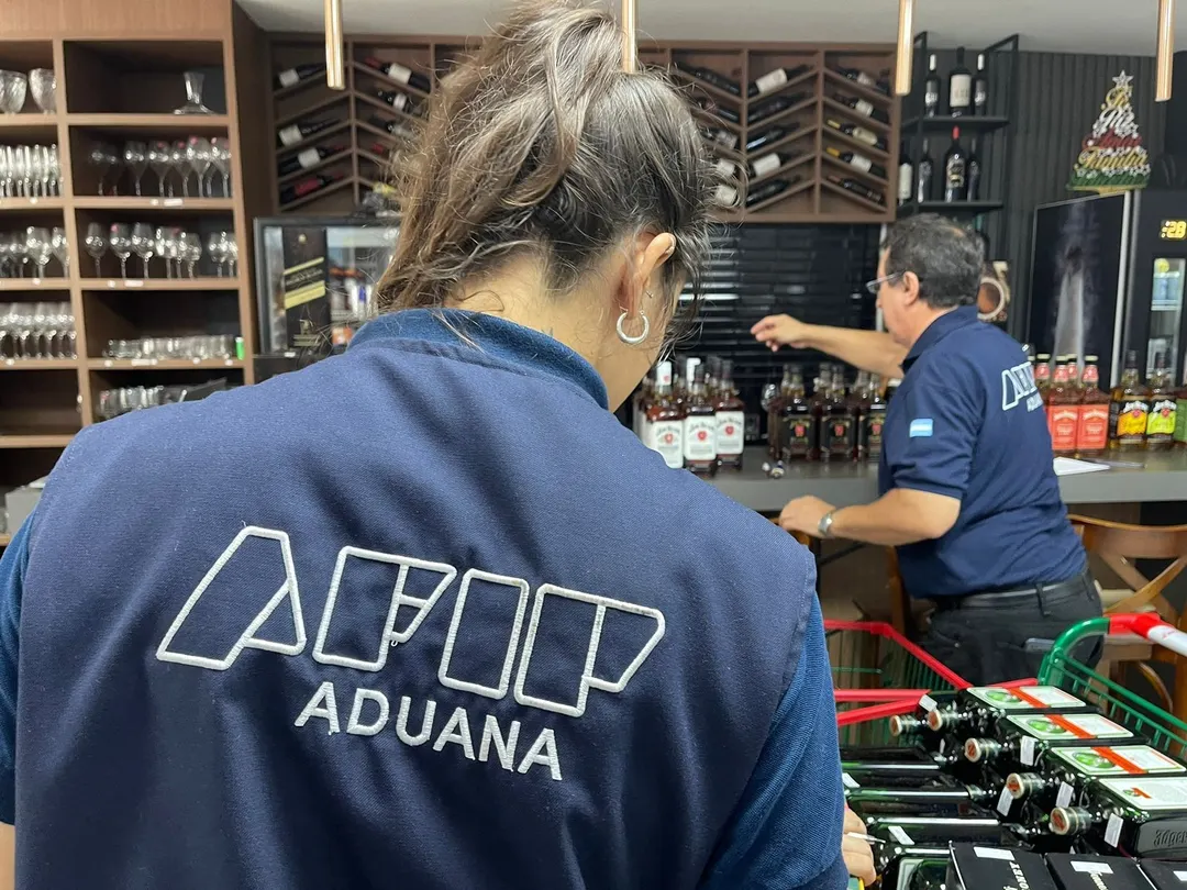 La Dirección General de Aduanas realizó los operativos en el marco de la lucha contra el contrabando. Foto: AFIP Aduana