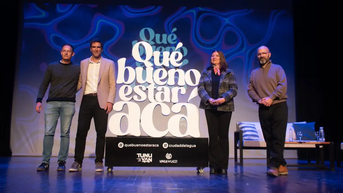 Emir Andraos presentó “Qué bueno estar acá”, una campaña que une historia y turismo en Tunuyán
