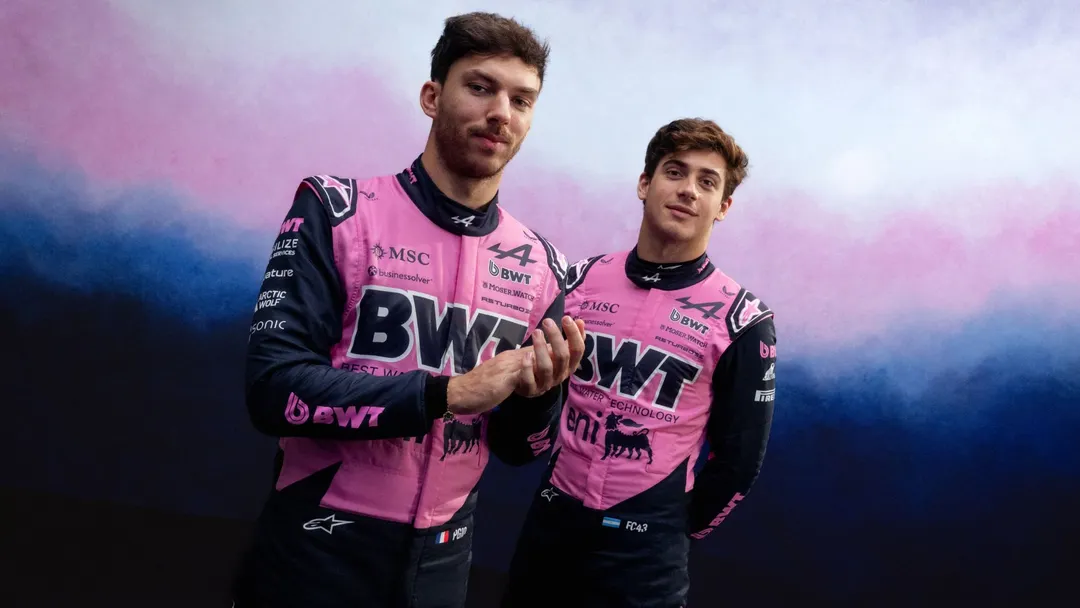 Franco Colapinto y Pierre Gasly, las caras de Alpine para la Fórmula 1 2026.