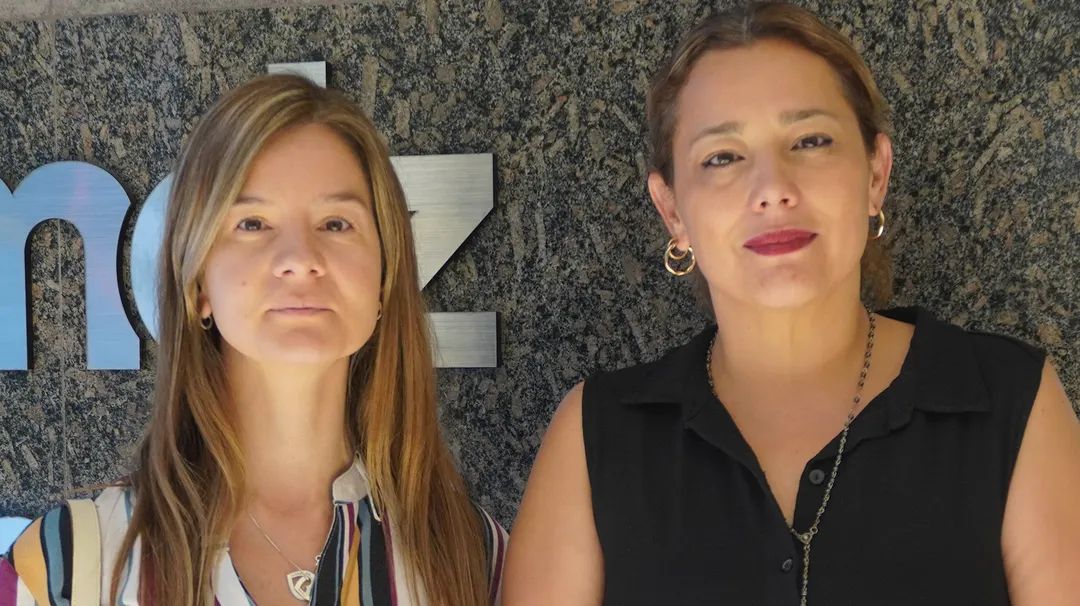 María José Crimi y Adriana Cano. 