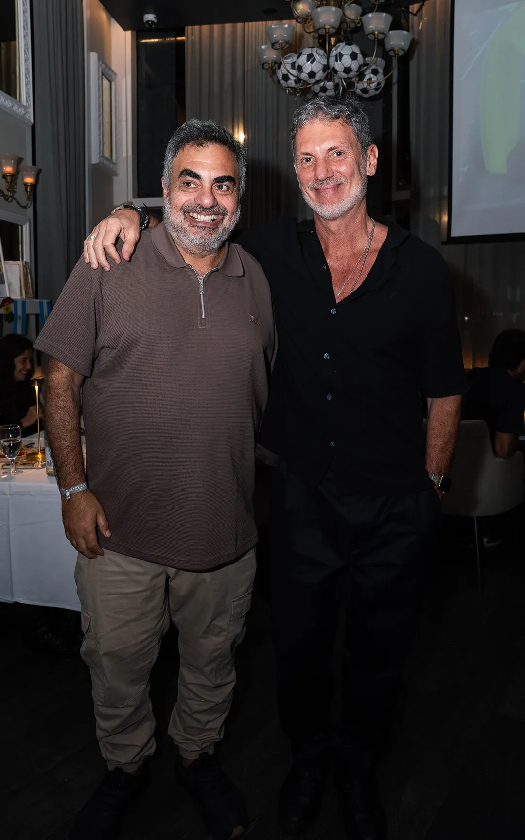 Roberto Moldavsky y Leo Mateu. 