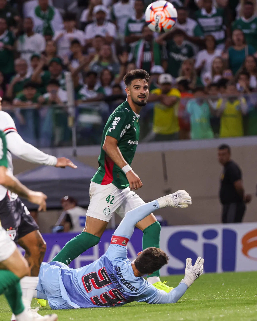 José Manuel "Flaco" López, goleador de Palmeiras.