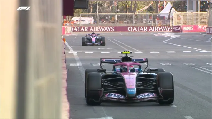 Colapinto sí ayudó a Gasly, pero el francés no hizo lo mismo.