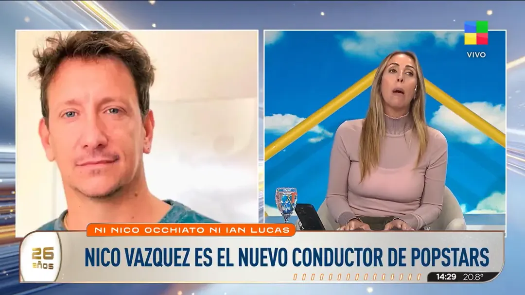 Nico Vázquez, el actor por el que apostó Telefe para Popstars. 