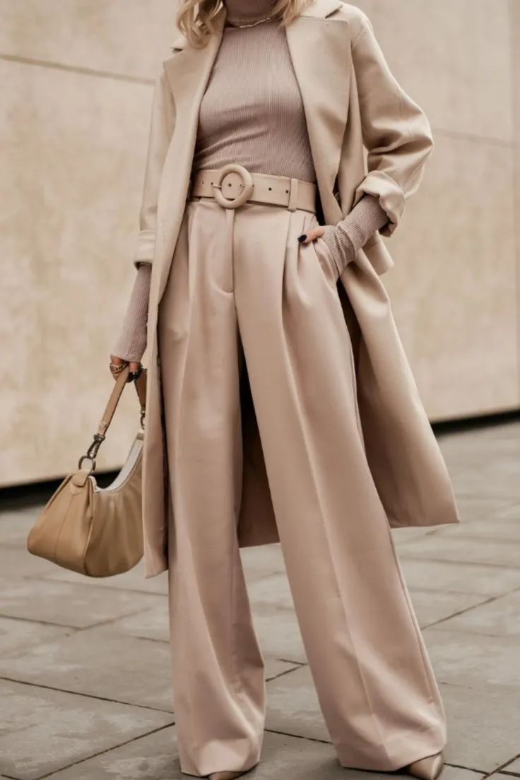 Cómo dominar el arte del look monocromático.