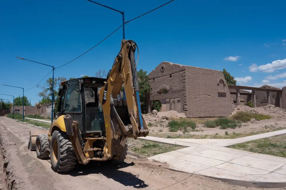 La apertura de calles en los terrenos de la ex Bodega Campana está casi finalizada.