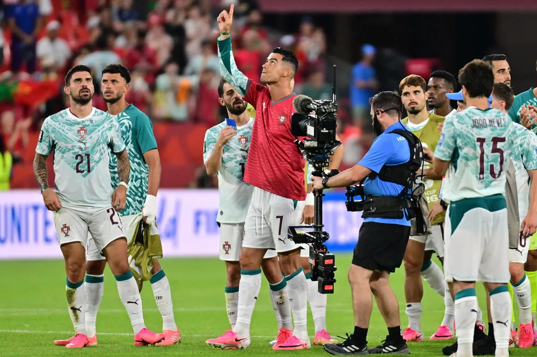 Cristiano Ronaldo y un emotivo homenaje al difunto Diogo Jota tras el Portugal-Croacia.