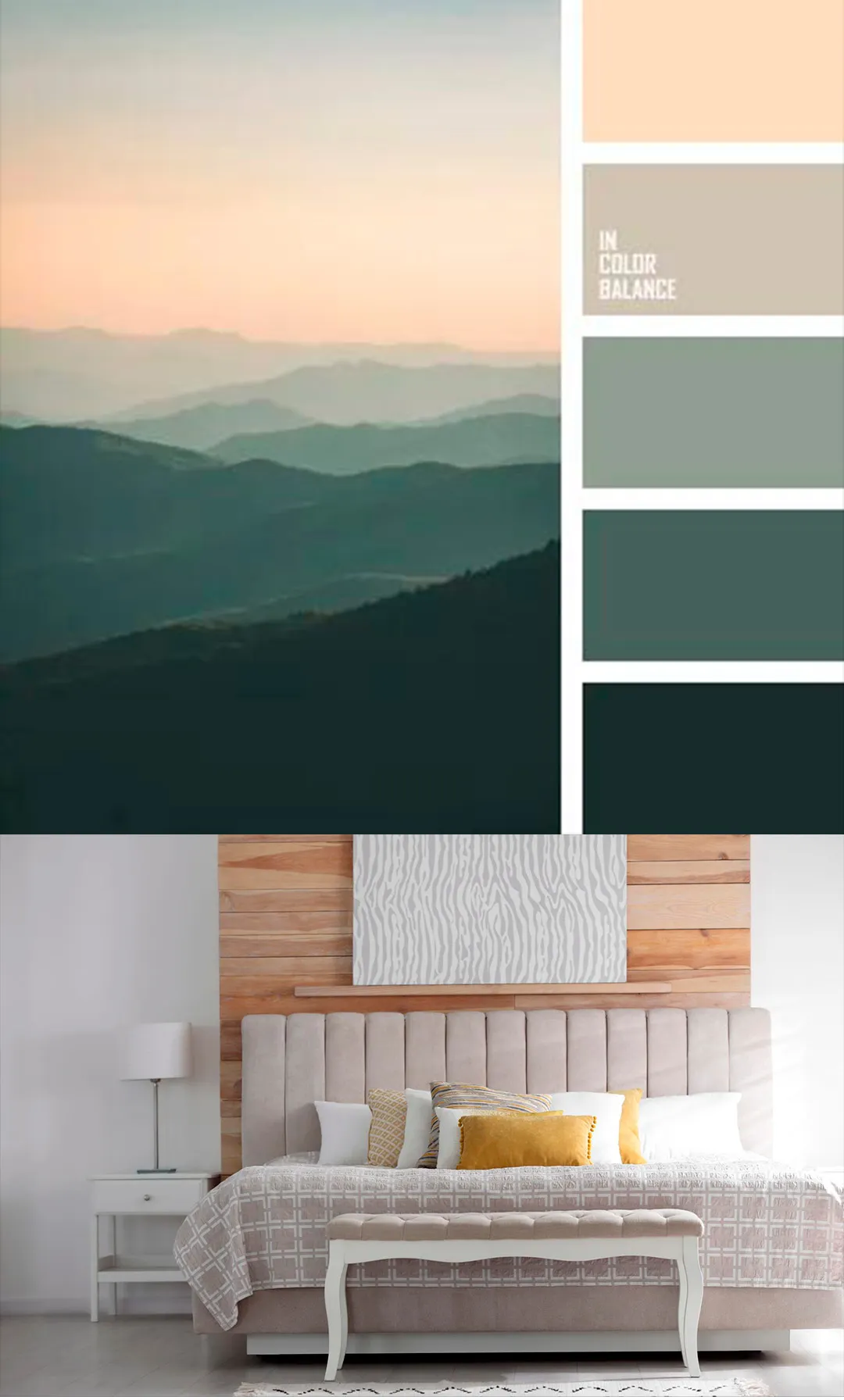   Colores recomendados:  Pasteles suaves (azul, rosa, verde) y neutros claros (crema, blanco roto). Tendencia: índigo, amarillo, tonos tierra. Aportan frescura sin perder calidez visual. Foto: Homes and gardens.