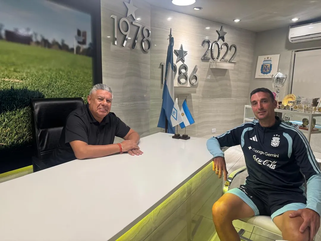 Lionel Scaloni respondió sobre su reunión con Tapia.