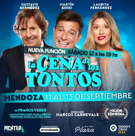La Cena de los Tontos llega a Mendoza. 