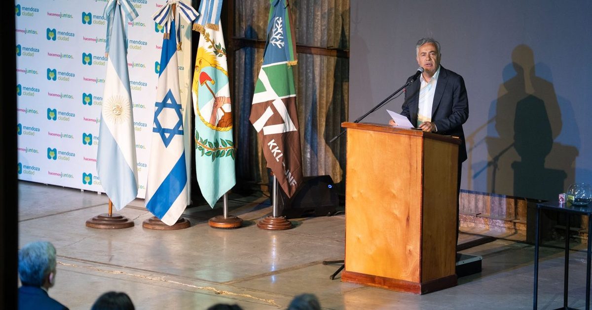 Mendoza inauguró el Bosque KKL Nova en homenaje a la víctimas del ataque terrorista a Israel