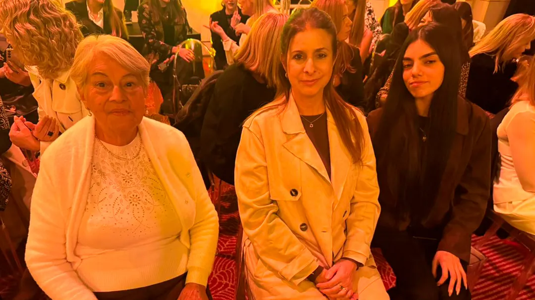 Rosa Cabrera, Carolina Oggero y Sofia Valdez.