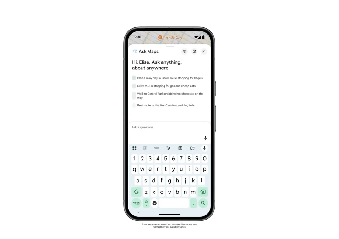 Google Maps integra a Gemini como asistente de voz.