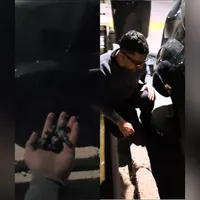 Video: un reconocido influencer mendocino sufrió un robo exprés en la puerta de su casa