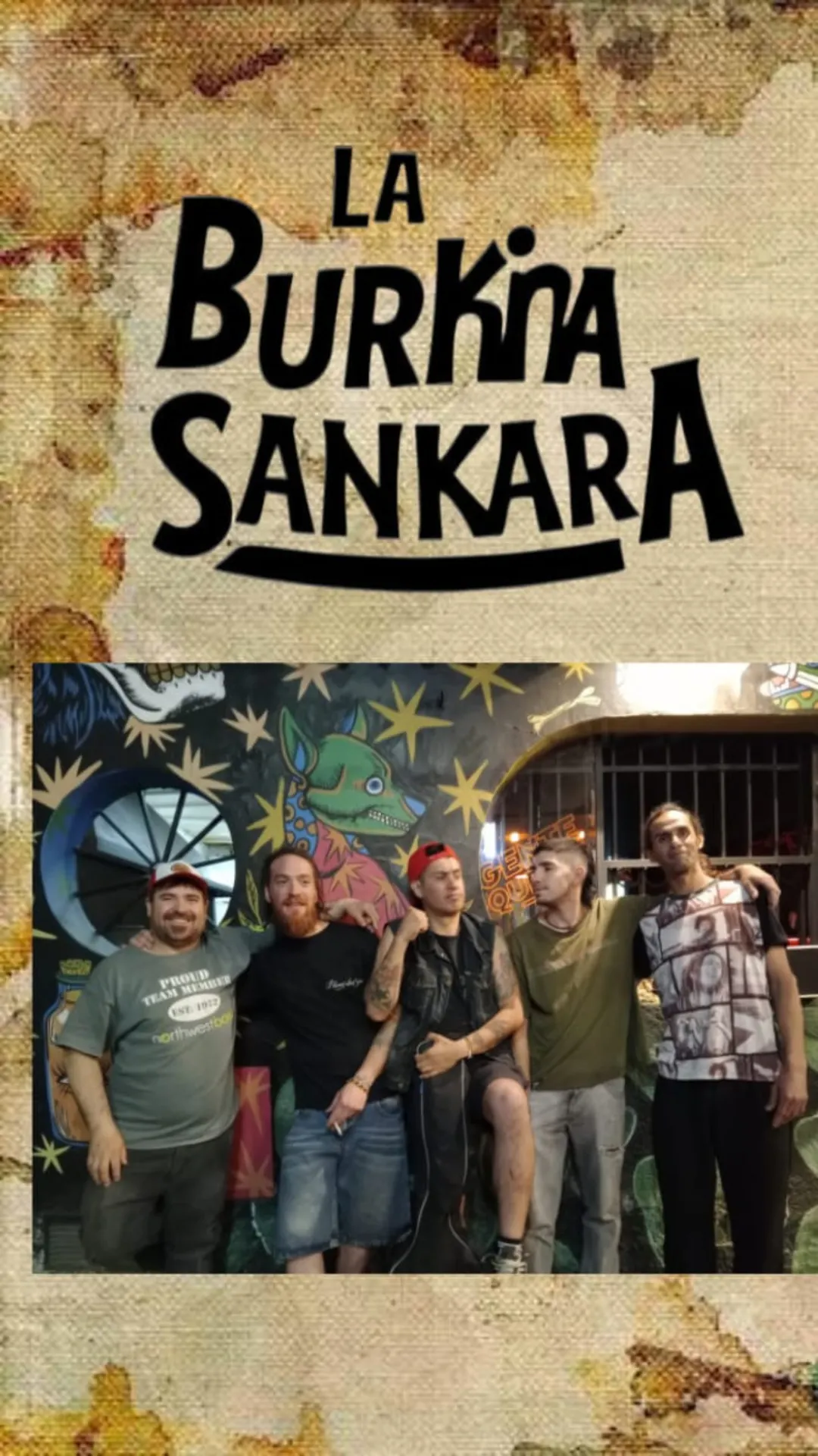 La Burkina Sankara presenta una nueva edición de El Club del Reggae.