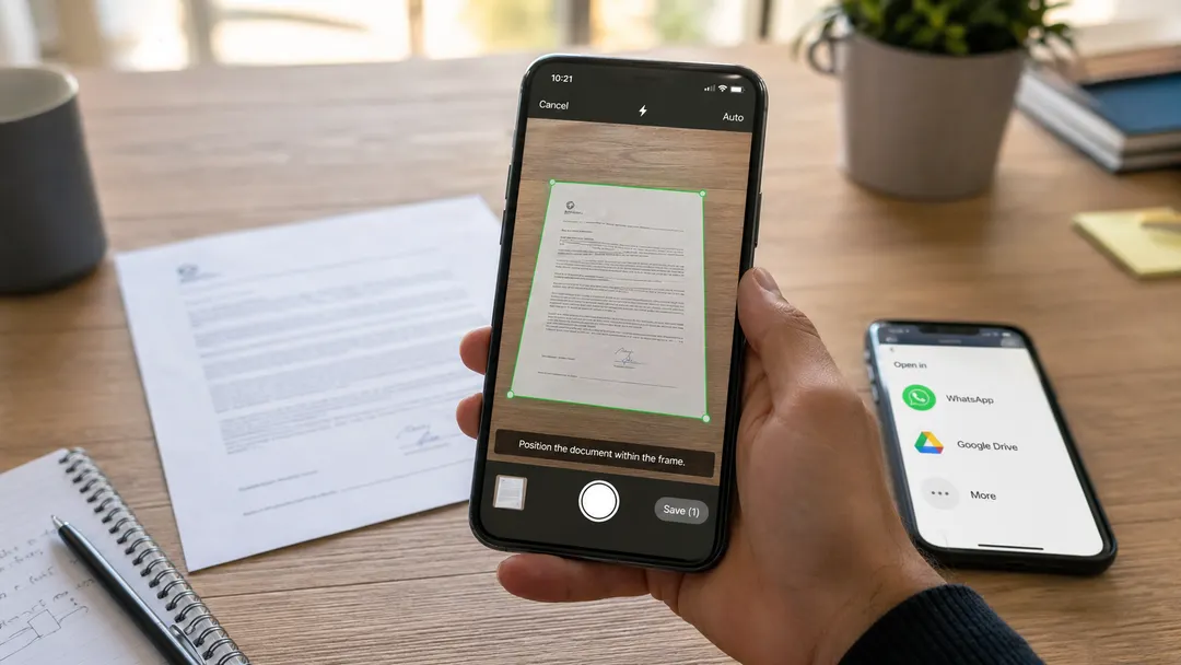 Google Drive y PDFgear Scan permiten guardar copias digitales en la nube sin costos de suscripción.