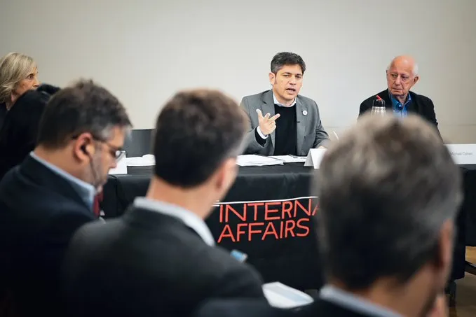 Kicillof aprovechó para criticar la gestión de Javier Milei