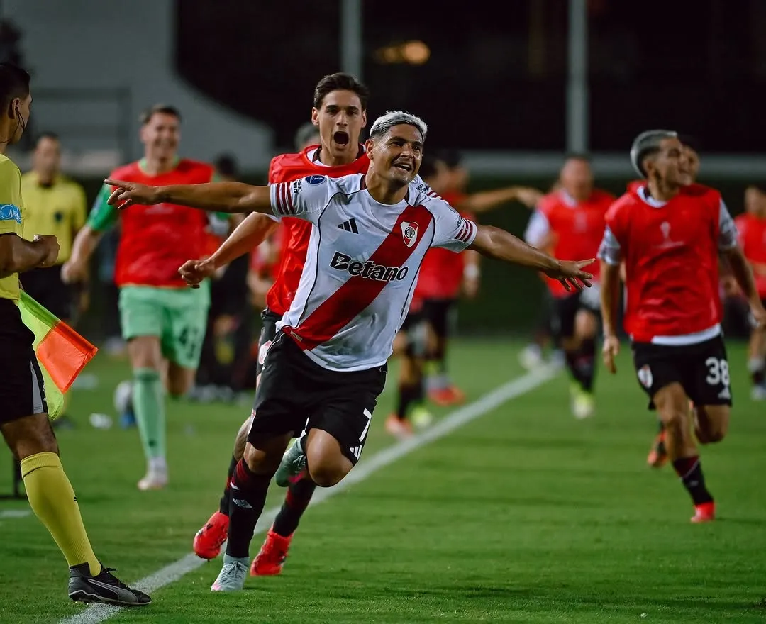 Maxi Salas, el primer borrado de peso en River.