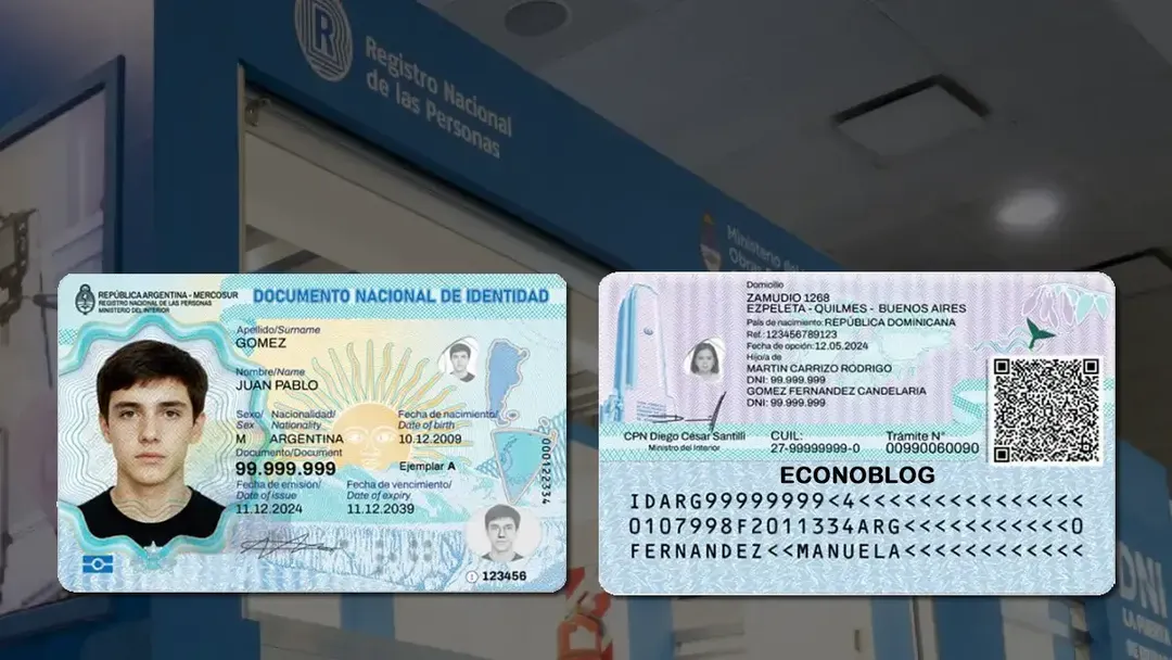 El DNI nuevo tiene un chip incorporado que posee toda la información personal de cada uno.