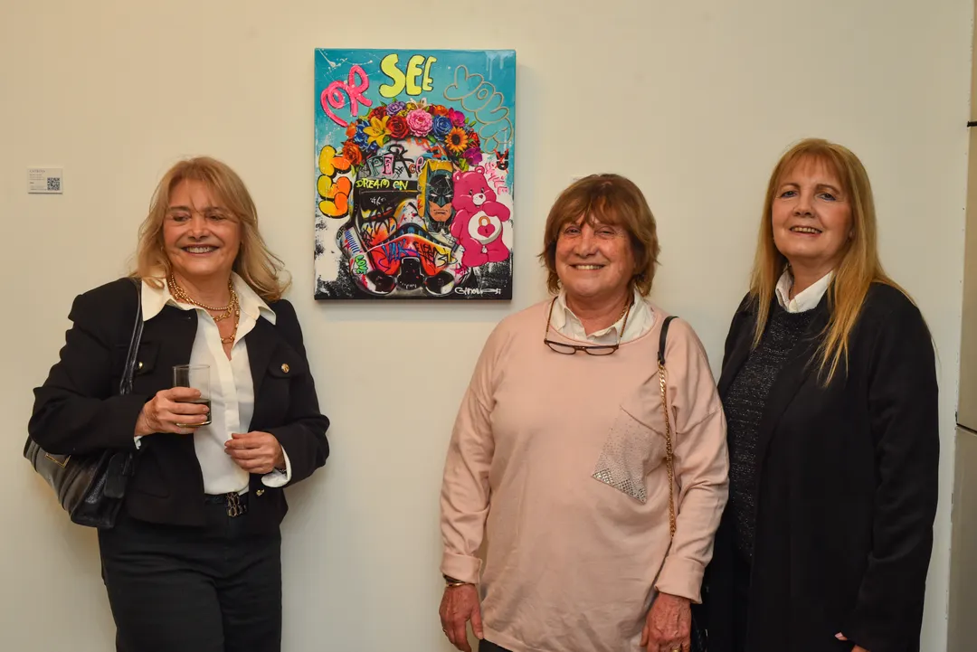 Vilma, Amalia y Ana María.