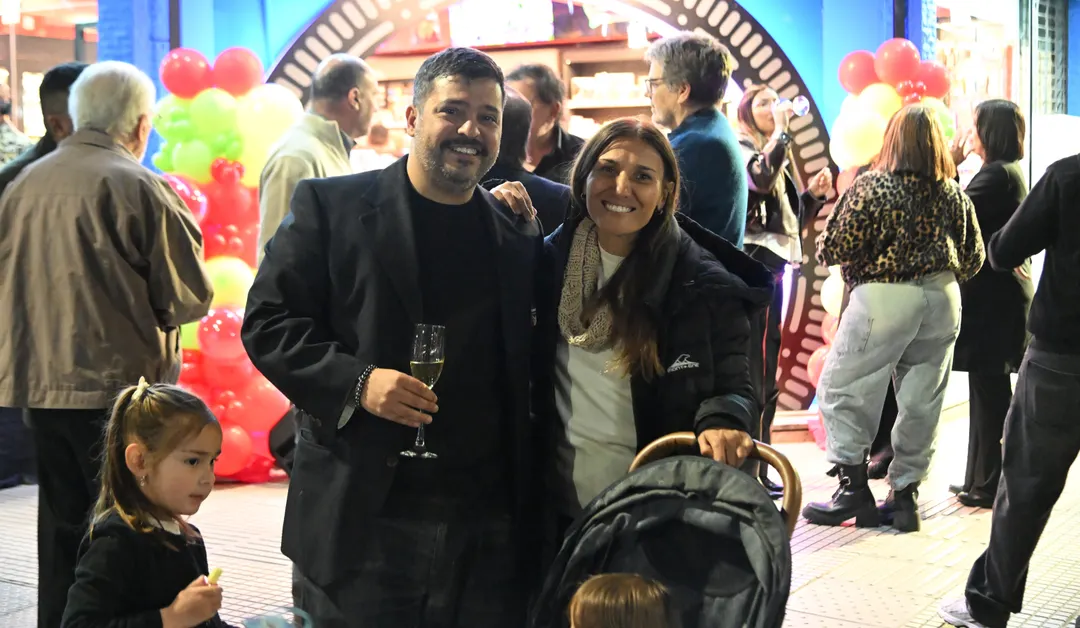 Gonzalo Rodríguez y Laura Pugni.