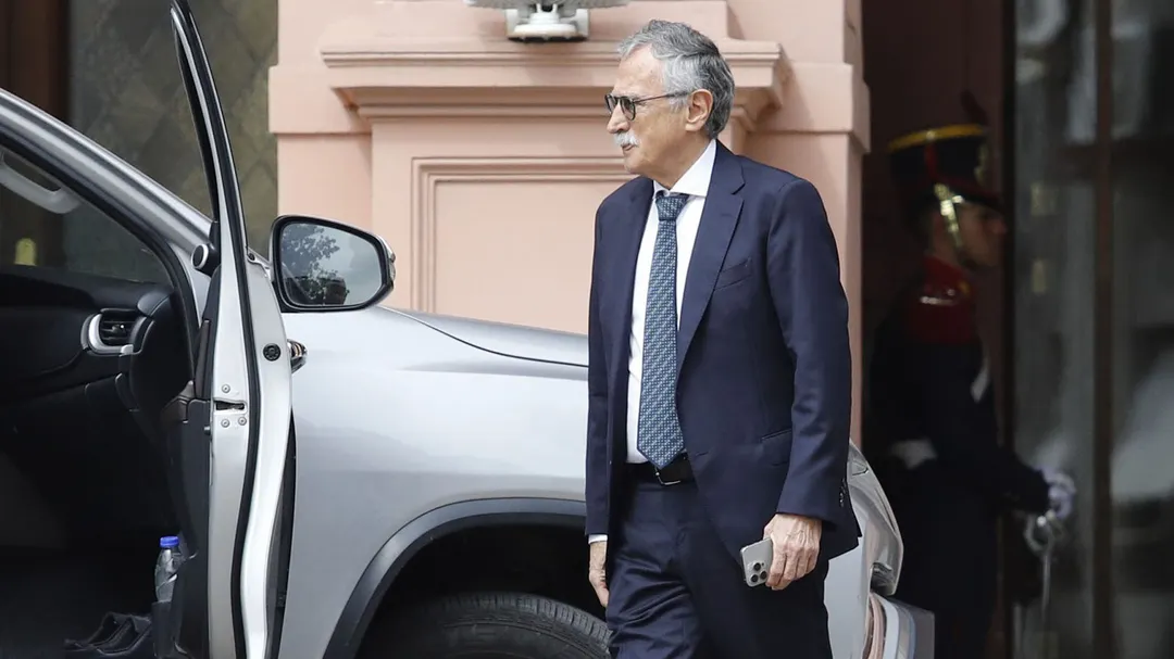 Mario Lugones en Casa Rosada
