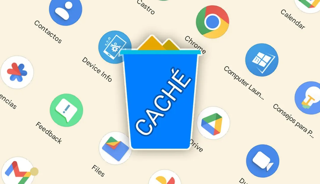 La memoria caché en Android acelera las apps, pero acumulada ocupa espacio.