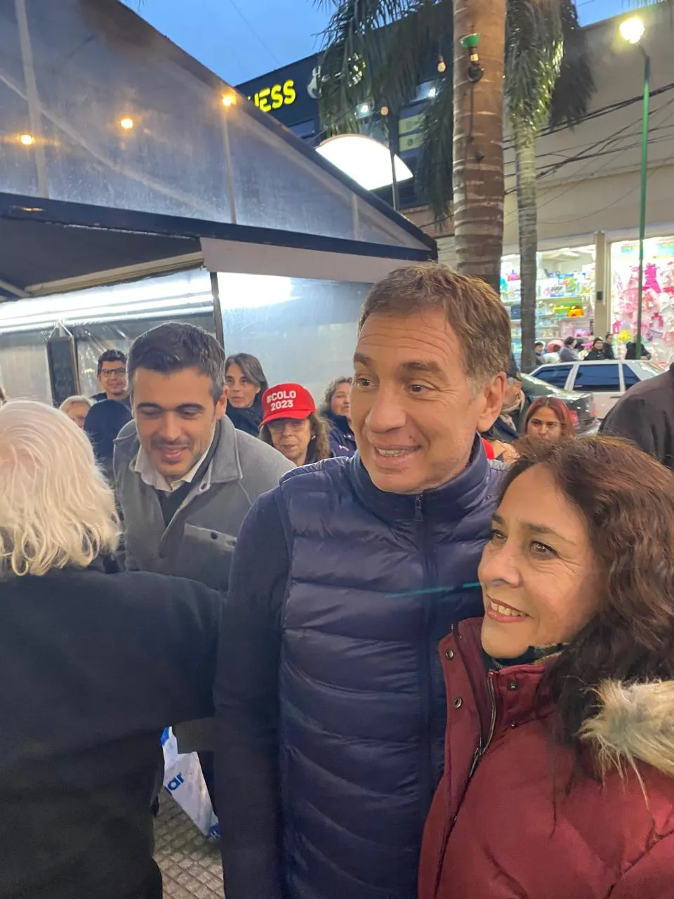 En el 2021, recorriendo el conurbano. Era lo que quería hacer desde hace tiempo. Quiere ser gobernador en 2027