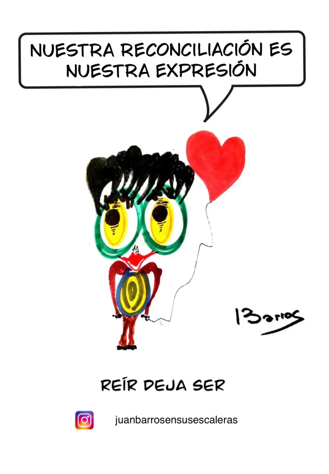Creer es tal como soy conmigo al ser contigo.
