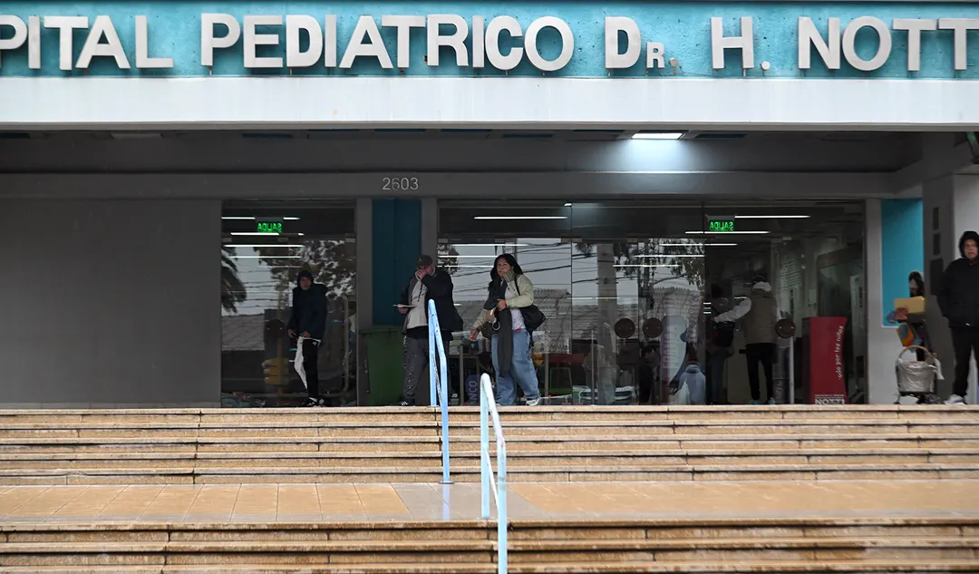 La niña quedó internada en el hospital Notti. Imagen ilustrativa. 