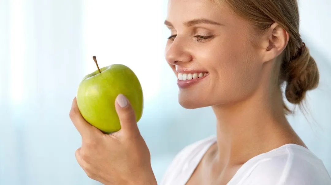 Las manzanas son pura fibra.