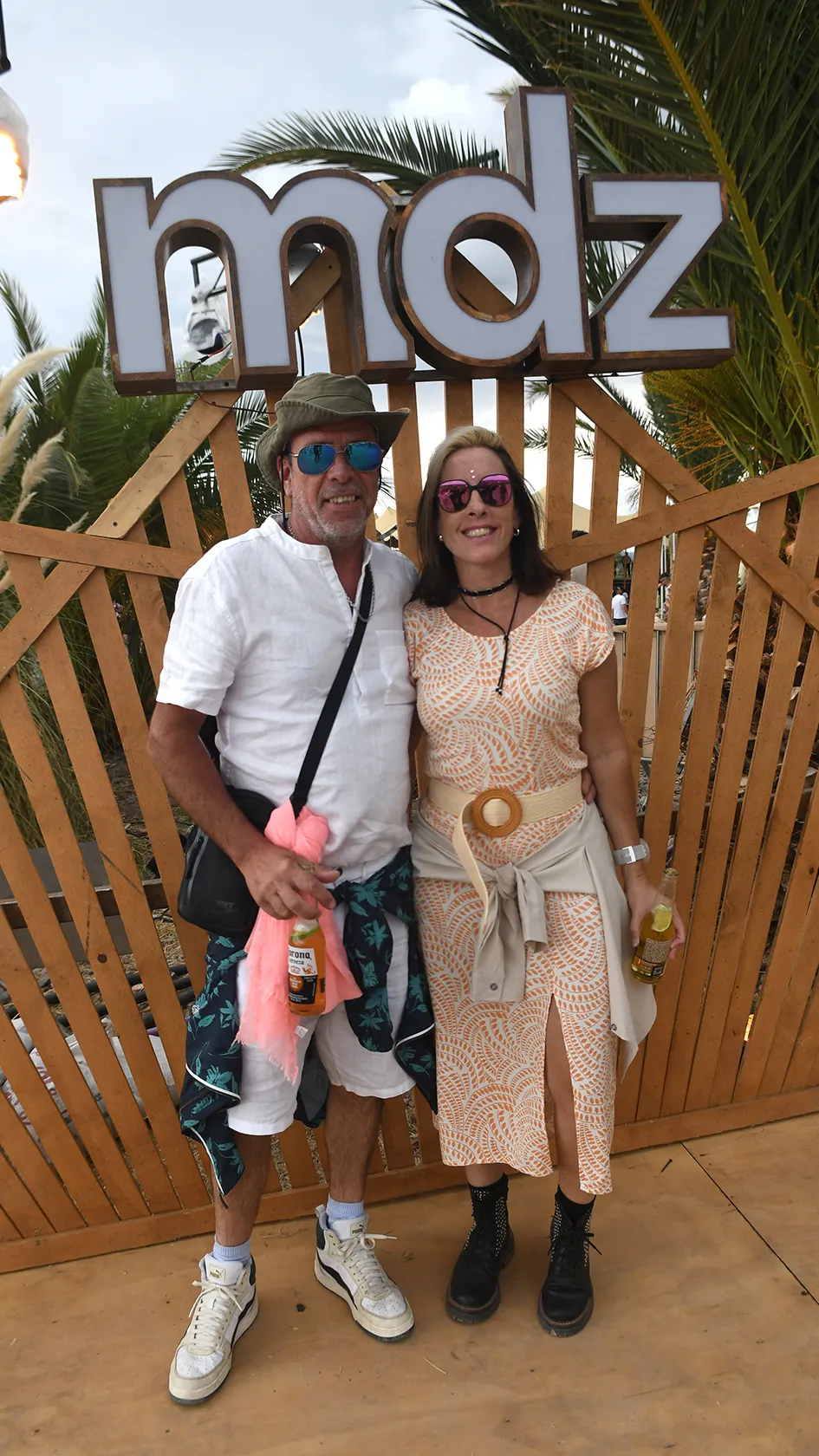 Darío Sacavino y Andrea Díaz.