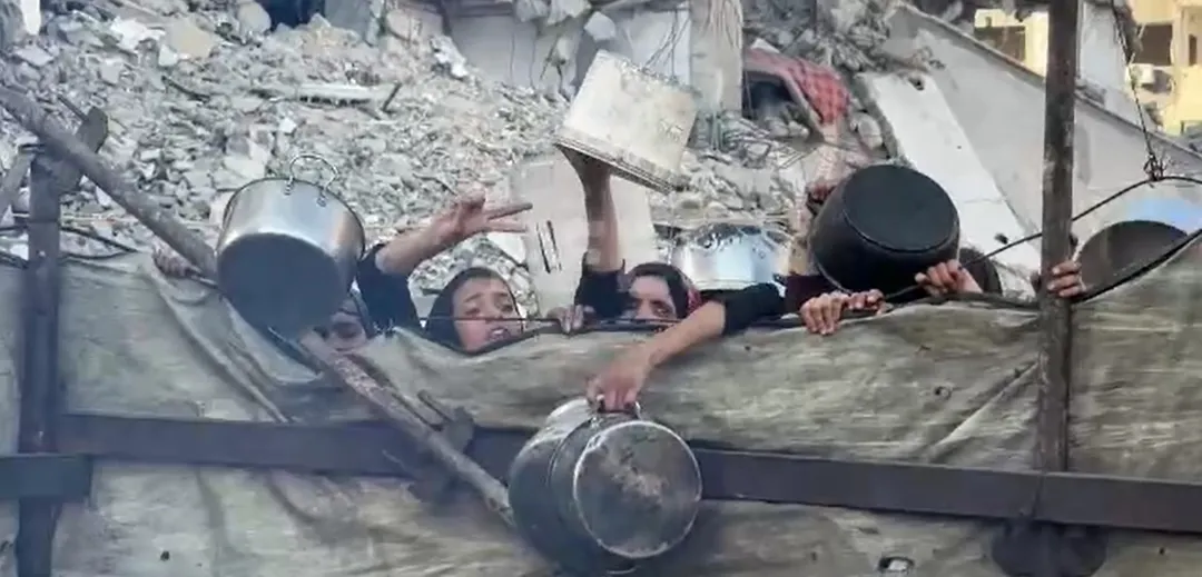 Gaza vive una catástrofe humanitaria, con genocidio incluido, a manos de Israel. Foto Efe