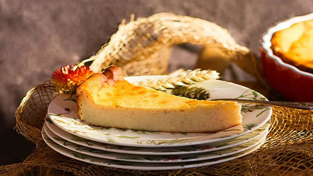 Esta receta tradicional se hacía originalmente con leche cuajada.