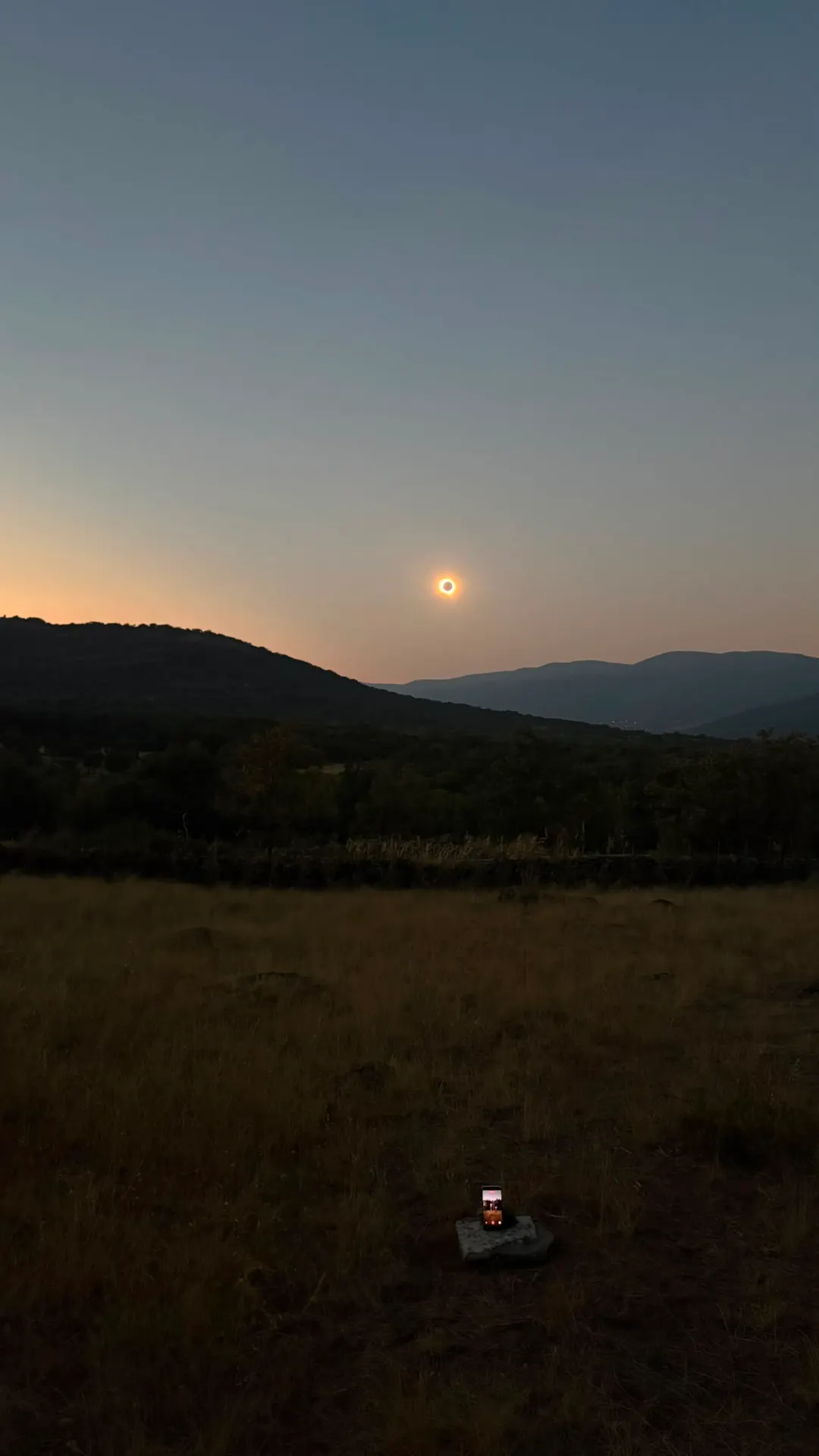 Foto tomada en Garganta de los Montes, a 60 kilómetros al norte de Madrid.