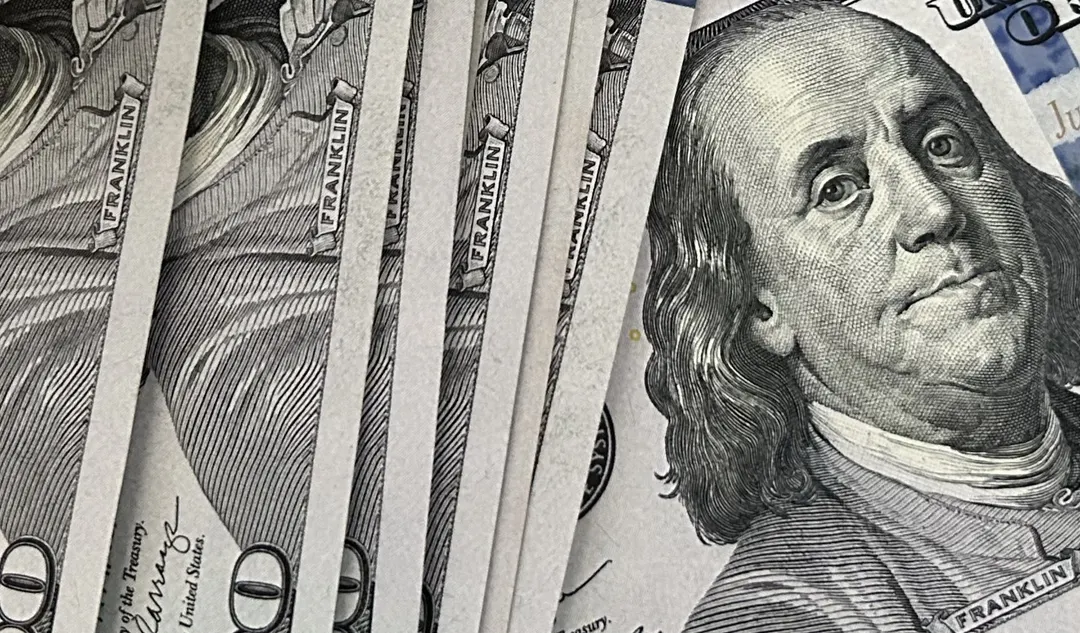 Benjamin Franklin, plasmado en los billetes de dólar.
