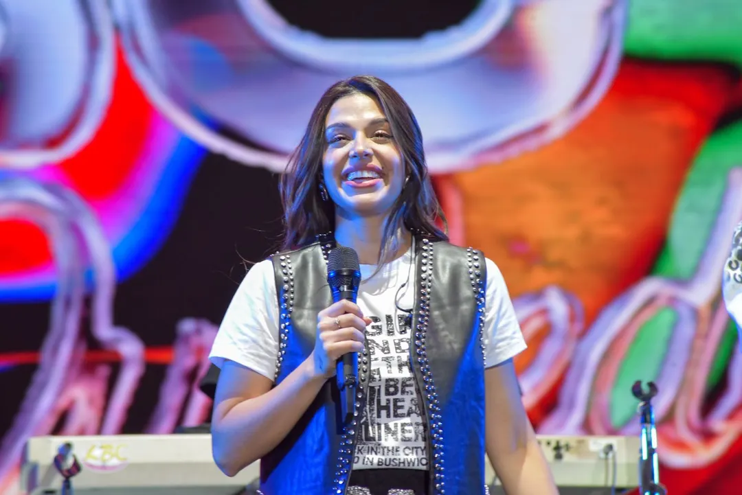 Euge Quevedo brilló en el escenario.