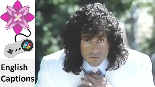 Sylvester Stallone, otra estrella de Hollywood en la publicidad japonesa.