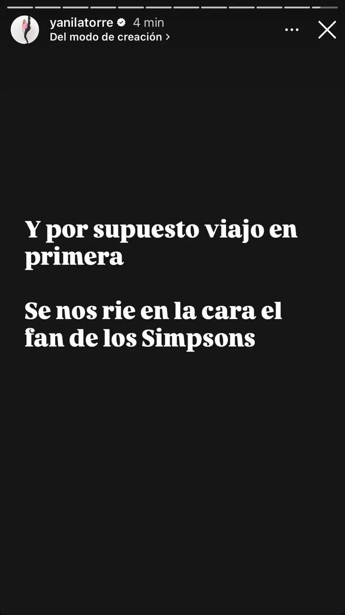 El enojo de Yanina.
