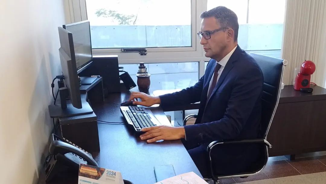 El juez Sebastián Sarmiento se encuentra en el ojo de la tormenta Foto: Poder Judicial