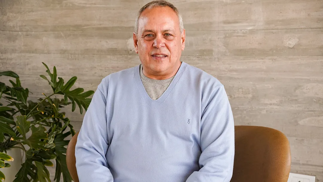 Fabián Mauri, propietario de Transportes Mauri. 