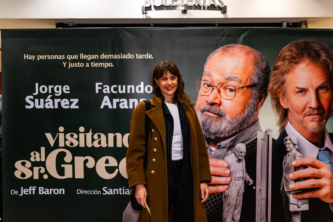 Famosos en la función de prensa de 