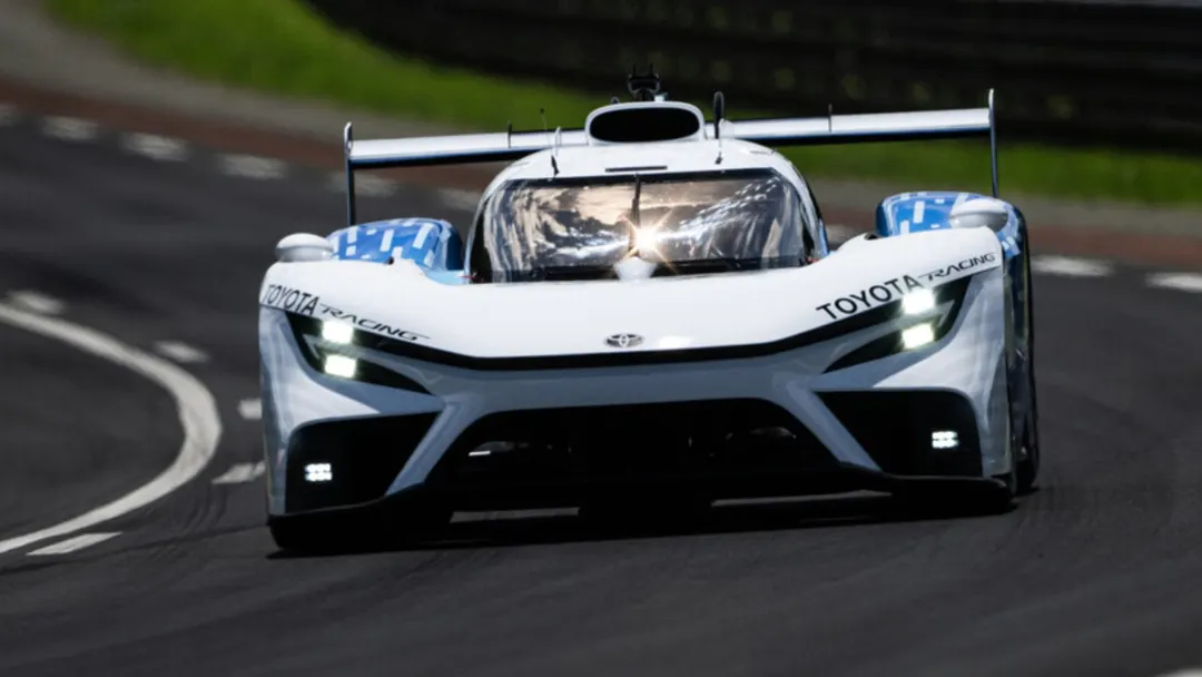 El futuro del WEC: Toyota exhibió su prototipo de hidrógeno líquido en las 24 Horas de Le Mans